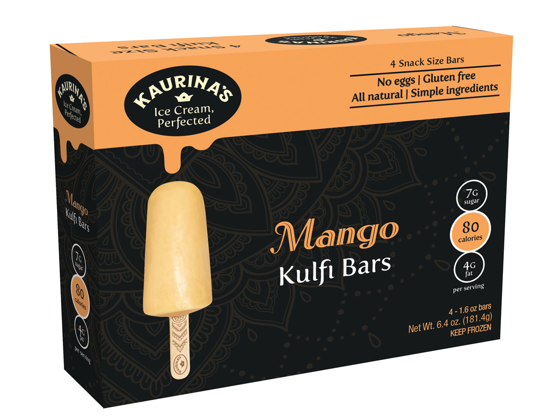 Close up fo the Mango snack-size four pack